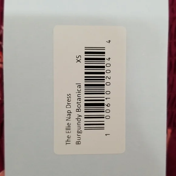 The Ellie Nap Dress Burgundy XS - Picture 8 of 8